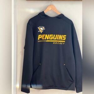 Fanatics Men’s Authentic Pro Hockey NHL Pittsburgh Penguins Black Hoodie